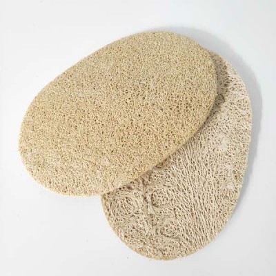 natural loofah sponge organic square exfoliating loofah mit loofah pad natural